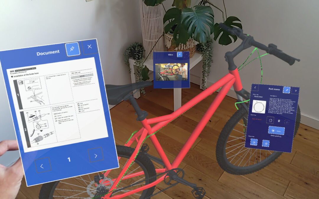 Leveraging Mixed Reality for Bike Repair